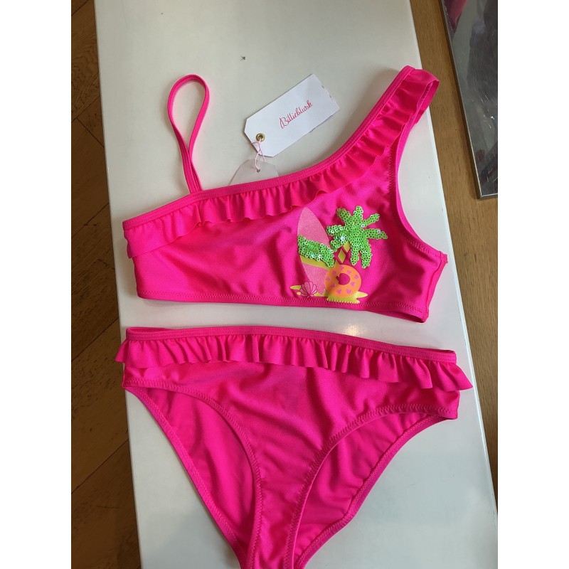 Maillot Billieblush rose 12 ans