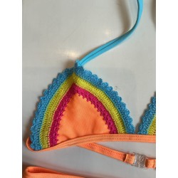 Maillot fille orange Billieblush - 8 ans