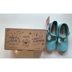 Sandales turquoise