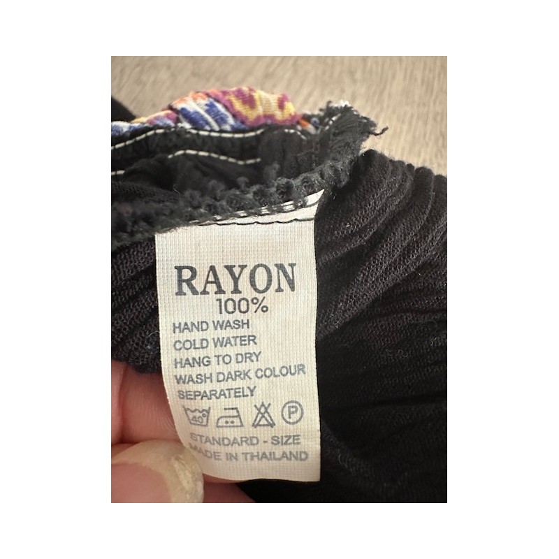 Robe été bohème/ethnique noir