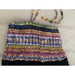 Robe été bohème/ethnique noir