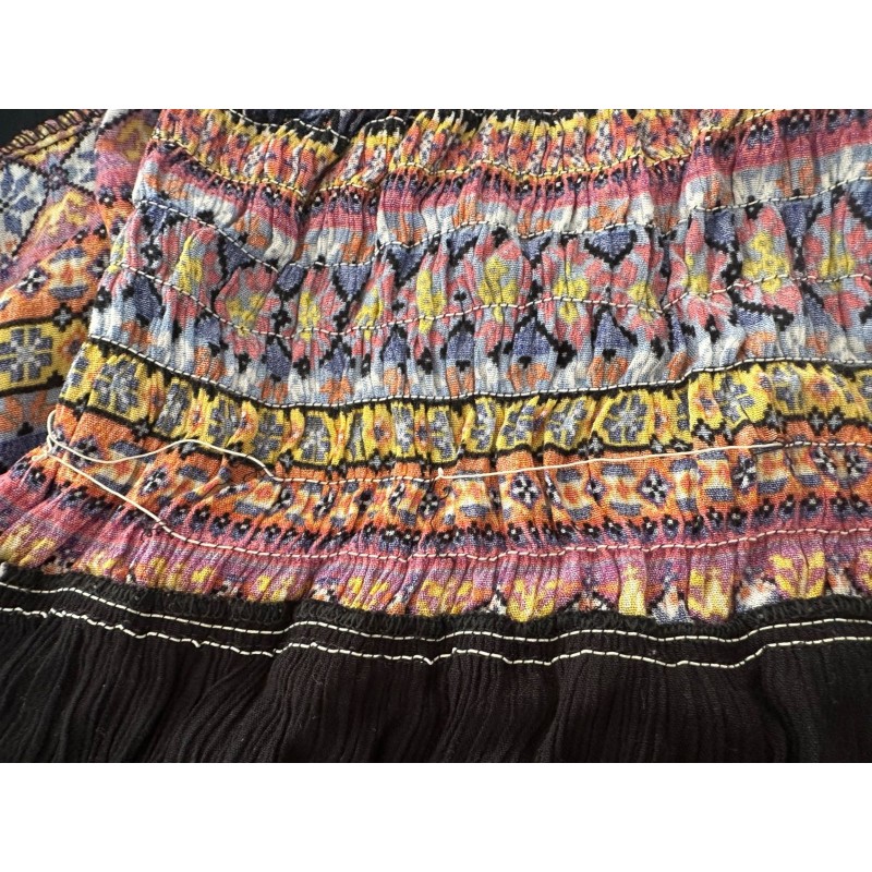 Robe été bohème/ethnique noir