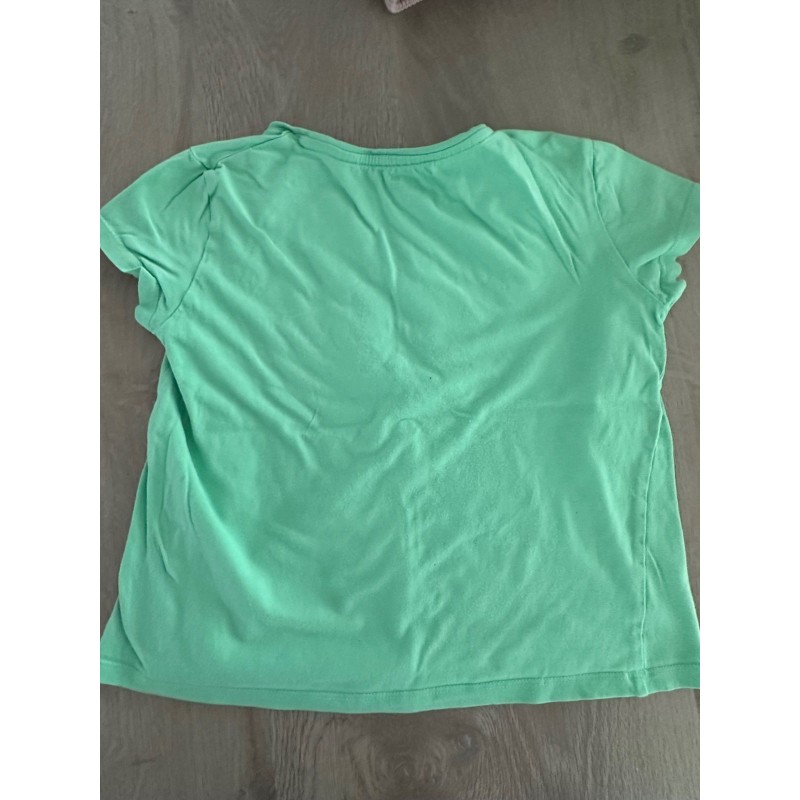 T-shirt fille vert Kiabi