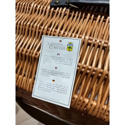Panier pique nique chic - Les Jardins de la Comtesse