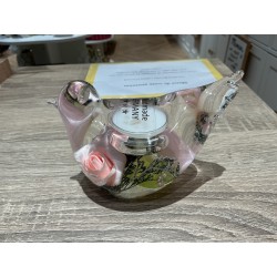 Bougeoir artisanal en verre soufflé en forme d’oiseau – Dreamlight
