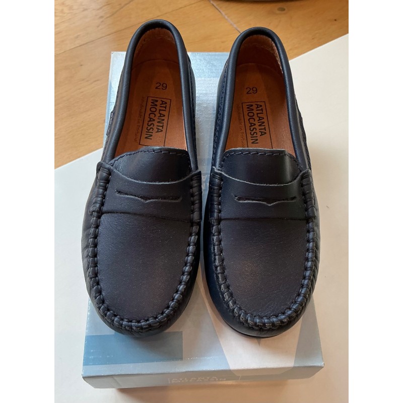 Mocassins bleu marine