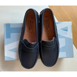 Mocassins bleu marine