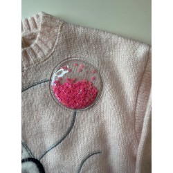 Pull fille rose Billieblush - 2 ans