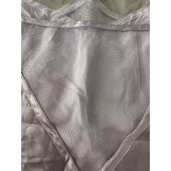 Top en soie mauve Mango