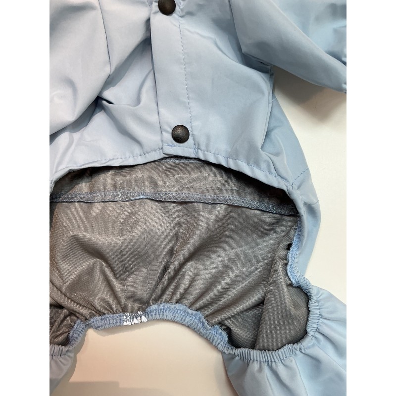 Imperméable bleu