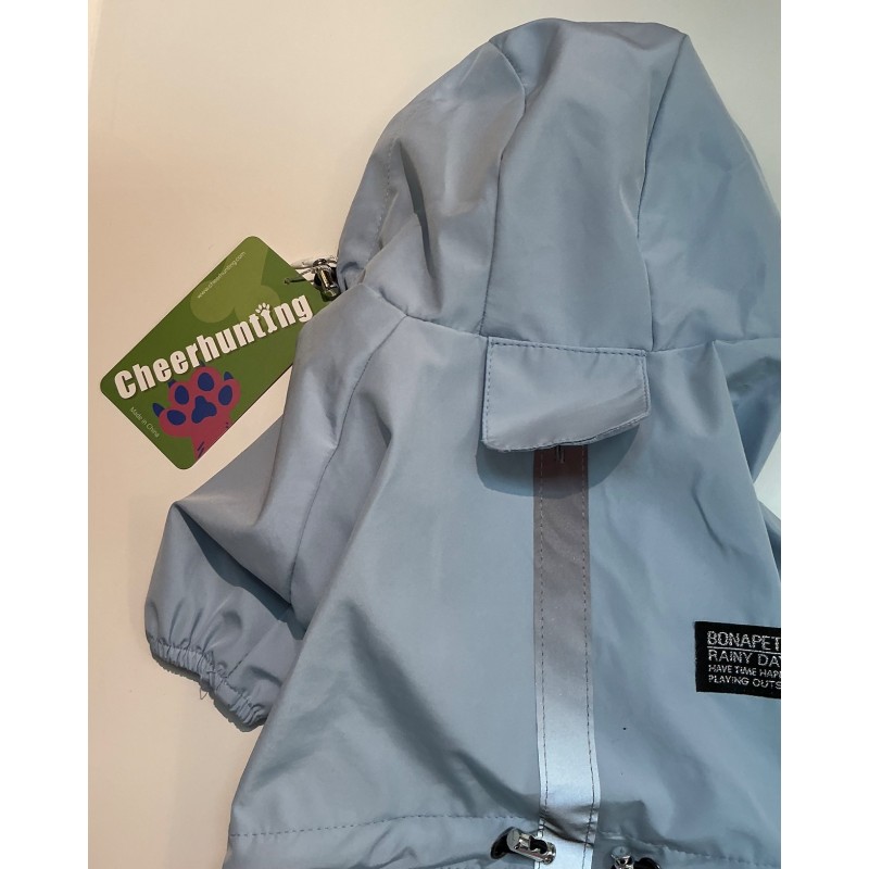 Imperméable bleu