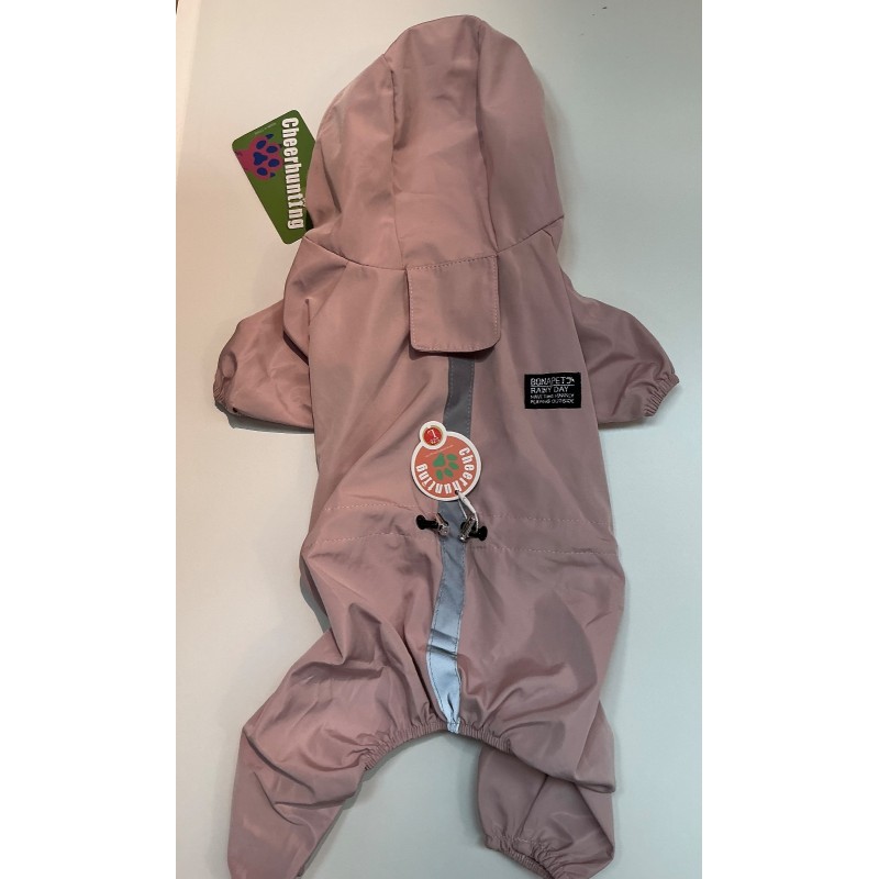 Imperméable rose