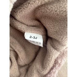Bonnet bébé hiver peluche ourson