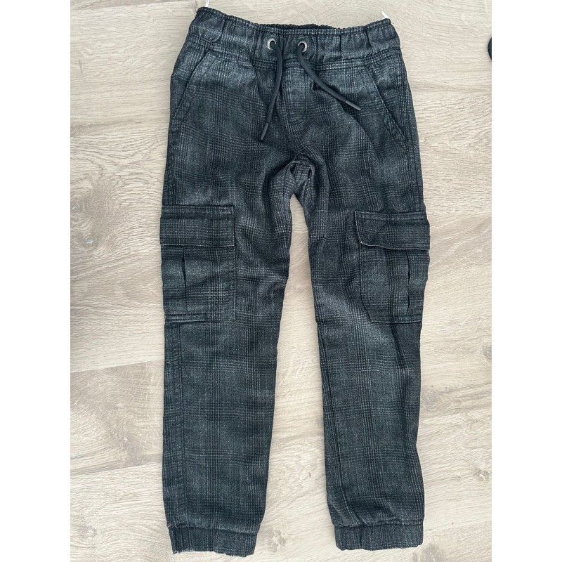 Pantalon garçon marron doublé hiver