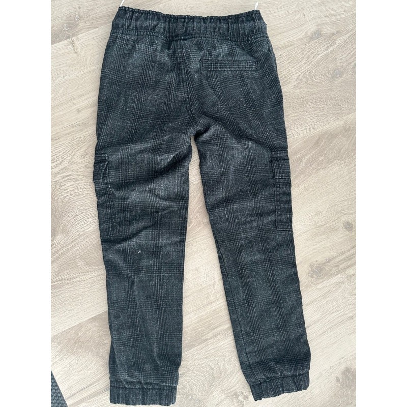 Pantalon garçon marron doublé hiver