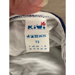 Bikini rayé bleu & blanc