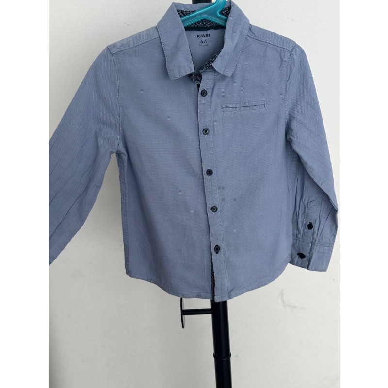 Chemise garçon bleu clair KIABI