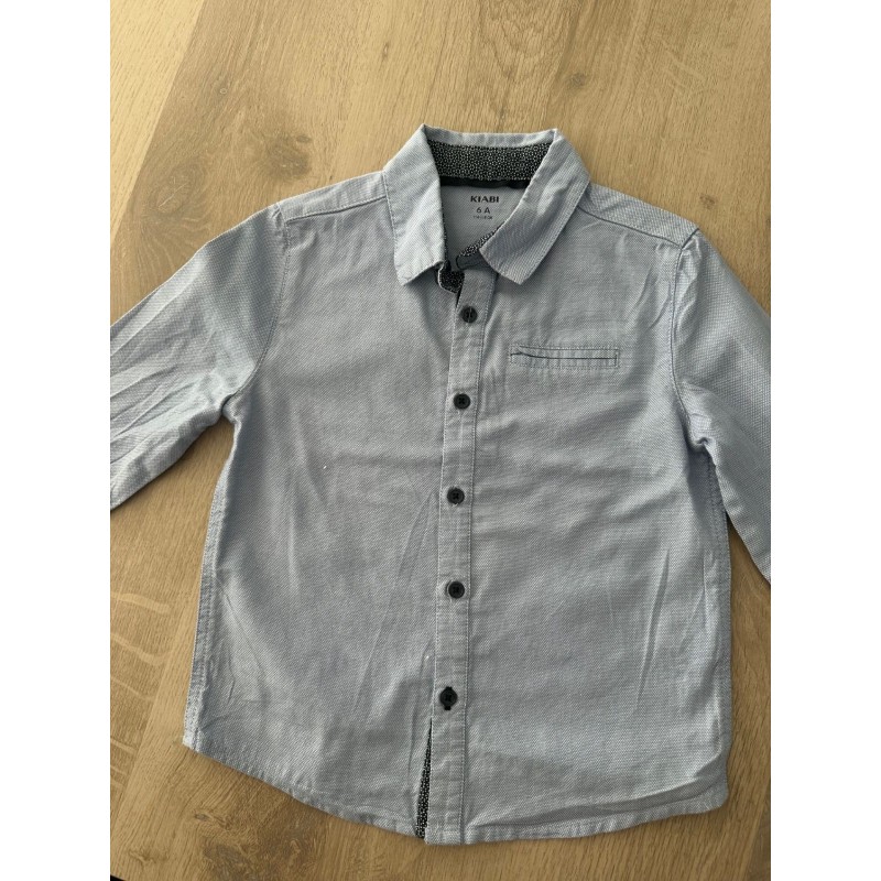 Chemise garçon bleu clair KIABI