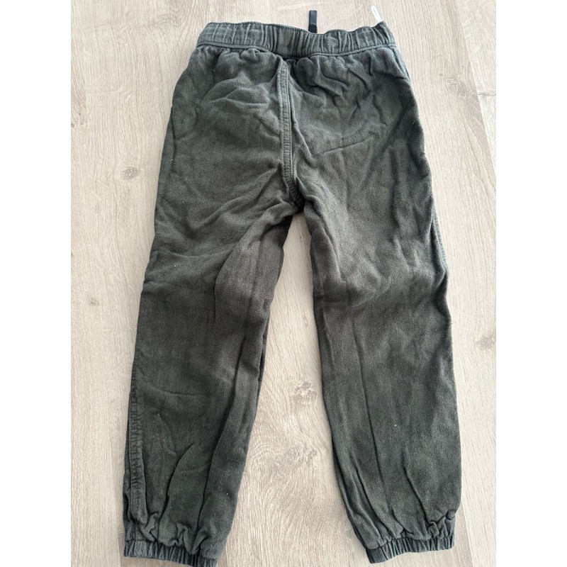 Pantalon chaud garçon kaki