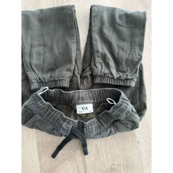 Pantalon chaud garçon kaki