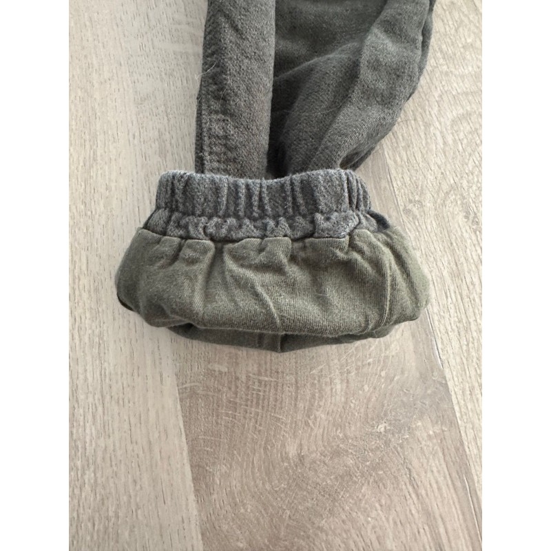 Pantalon chaud garçon kaki
