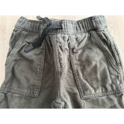Pantalon chaud garçon kaki