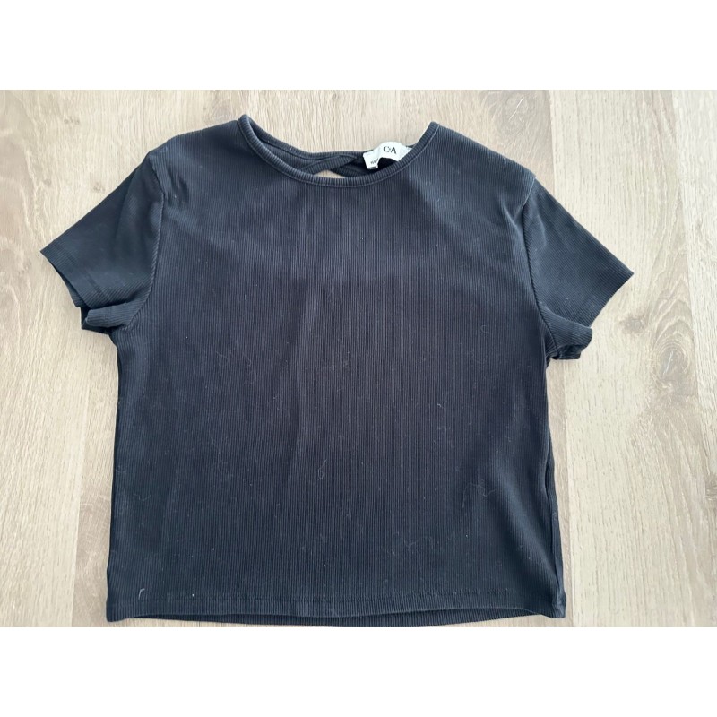 Lot de 3 tops fille C&A côtelés - 13 ans