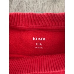 Sweat rouge fille Kiabi 10 ans