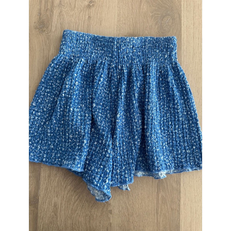 Jupe Short bleu pour fille