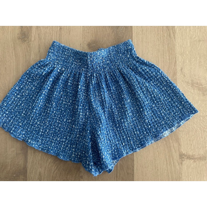Jupe Short bleu pour fille