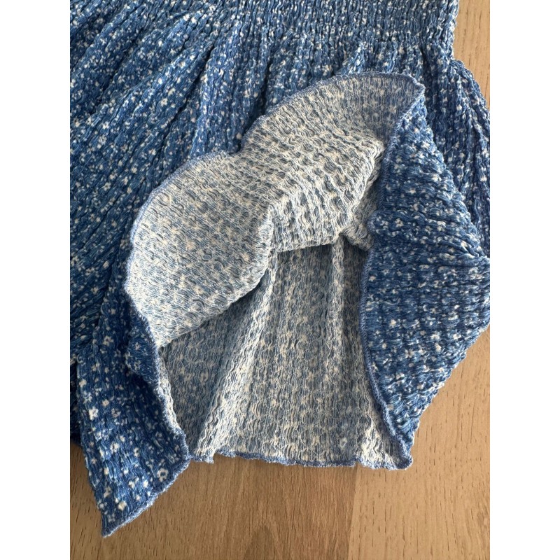 Jupe Short bleu pour fille