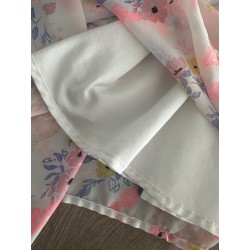 Robe fille fleurie été 7 ans