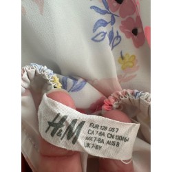 Robe fille fleurie été 7 ans