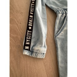 Robe fille style jean denim