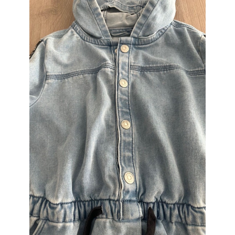 Robe fille style jean denim