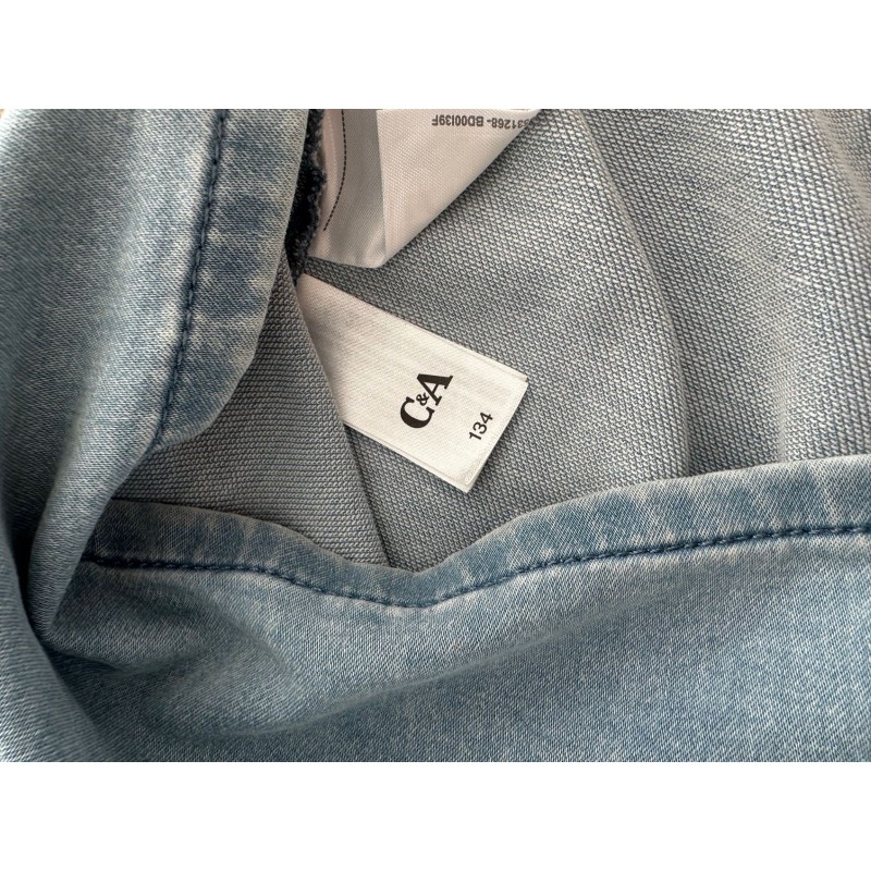 Robe fille style jean denim