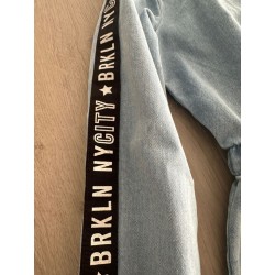 Robe fille style jean denim