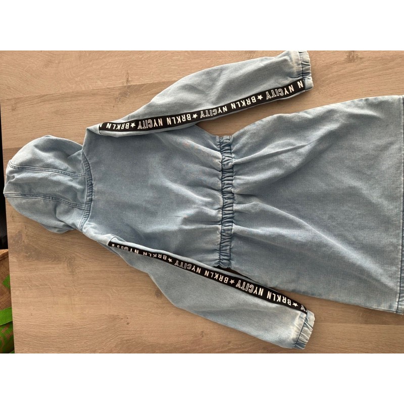 Robe fille style jean denim
