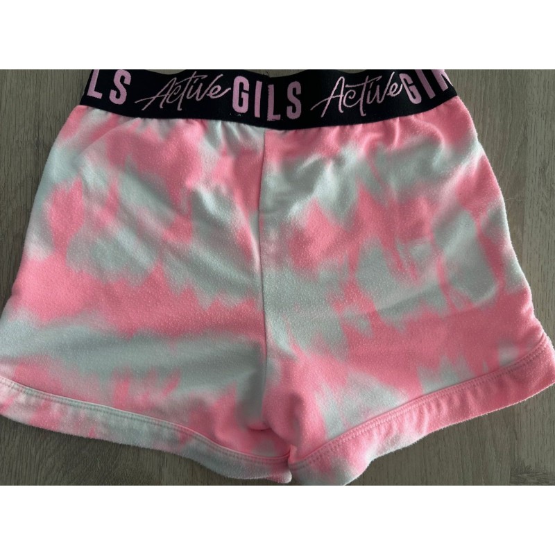 Short fille sport rose