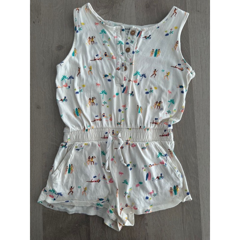 Combi-short fille pour l'été.