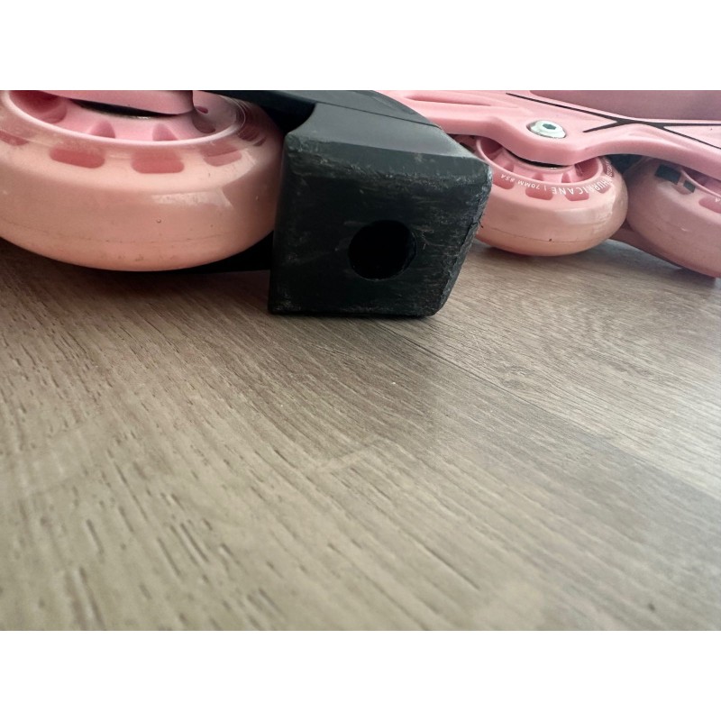 Roller enfant Powerslide Rose et blanc