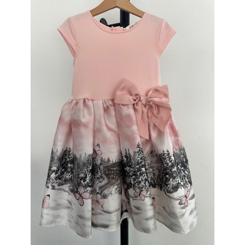 Robe fille élégante H&M Rose