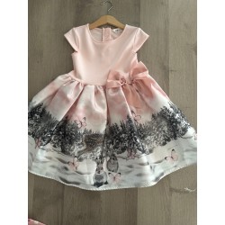 Robe fille élégante H&M Rose