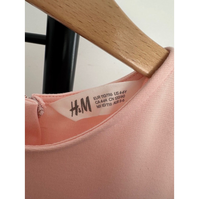 Robe fille élégante H&M Rose