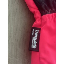 Gants de ski enfant rose