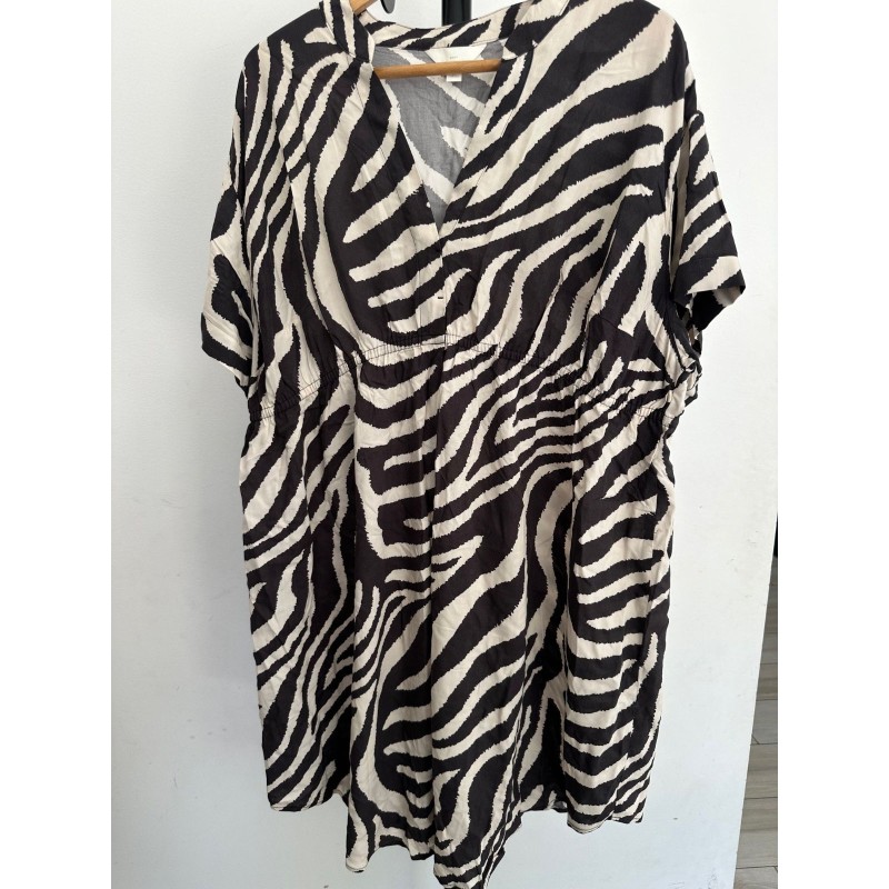 Robe grossesse H&M MAMA motif zebré