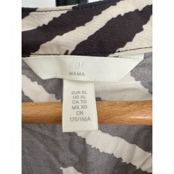 Robe grossesse H&M MAMA motif zebré