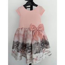 Robe fille élégante H&M rose