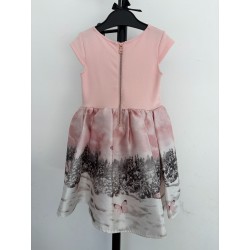 Robe fille élégante H&M rose