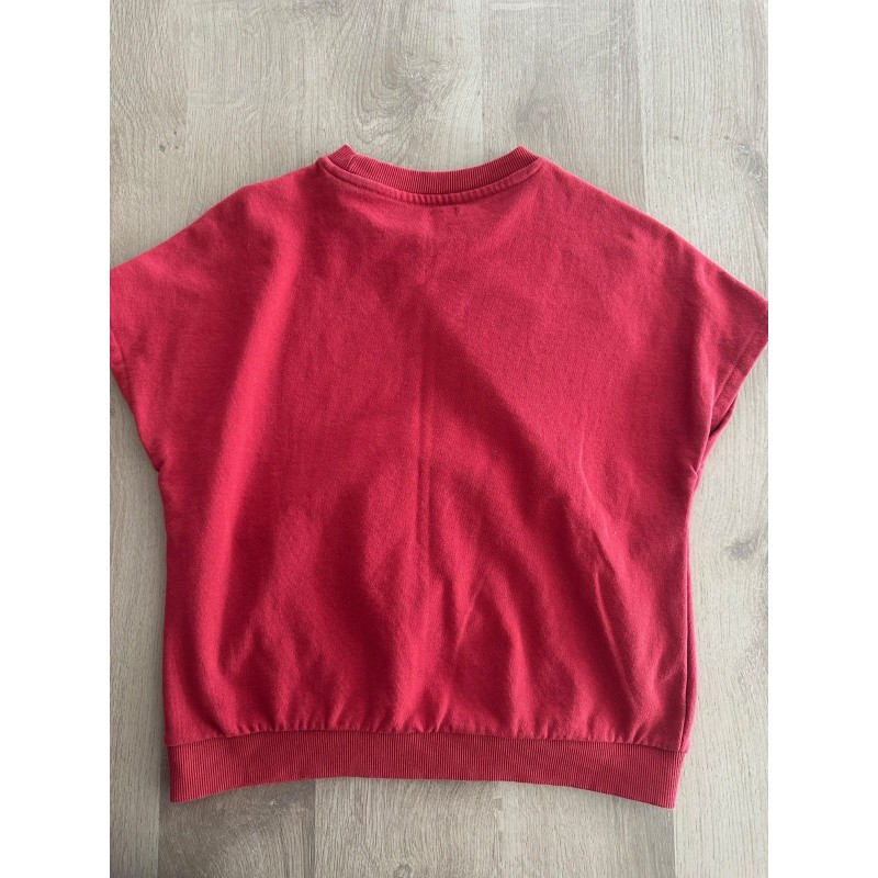 Sweat shirt rouge enfant